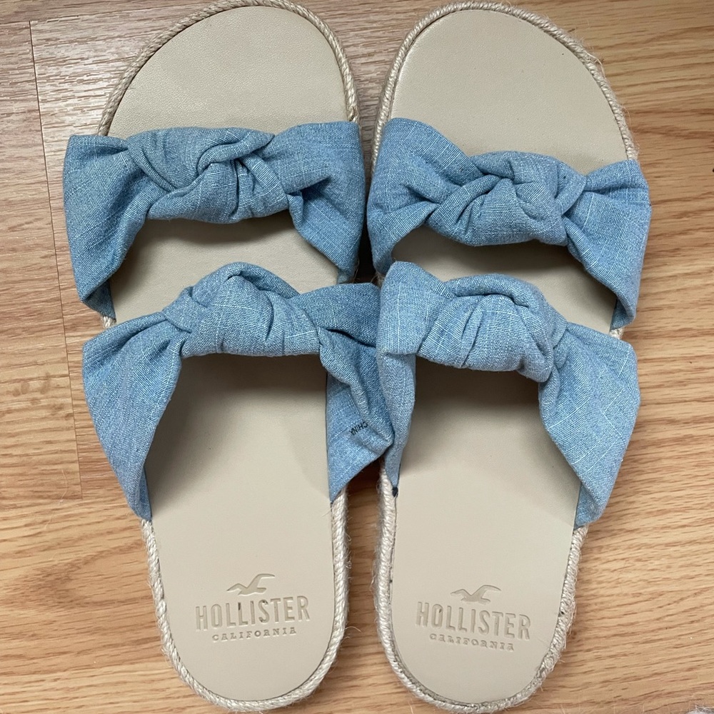 Hollister Platform Sandals Espadrille